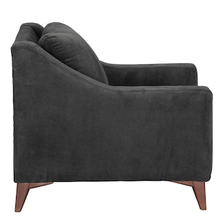 Foto 3 | Sillón Dicasa Lanson Gris Carbón Único