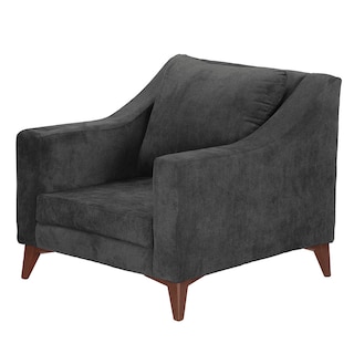 Foto 6 | Sillón Dicasa Lanson Gris Carbón Único