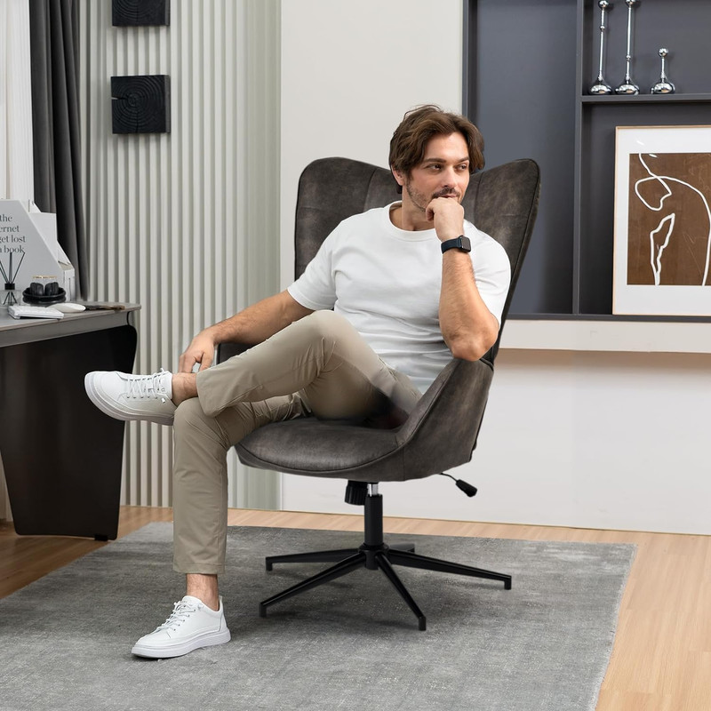 Foto 5 pulgar | Sillón Individual Con Brazo Sillón Ejecutiva Ergonómica Gomyhome