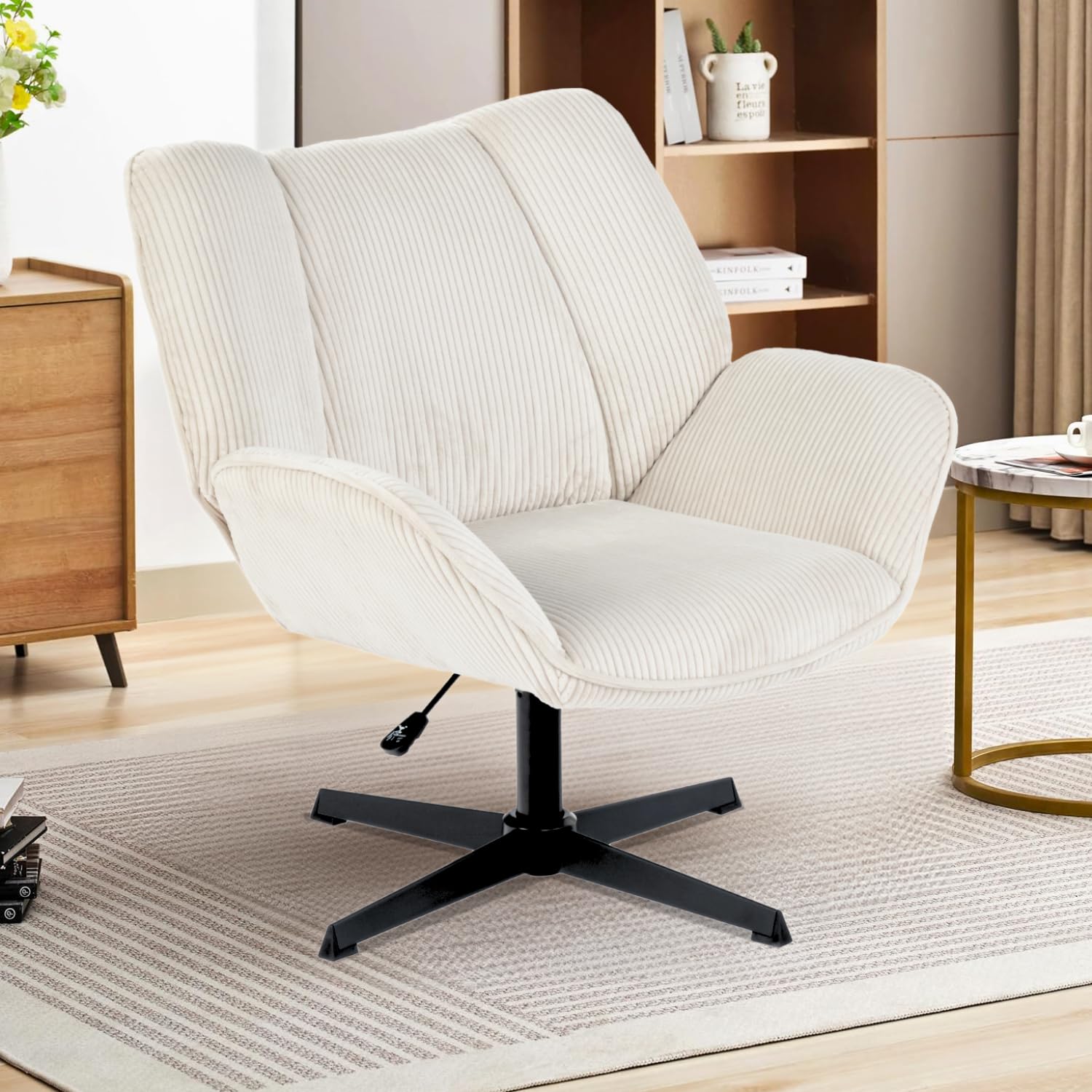 Sillón Individual Gomyhome En Altura Ajustable 78-90cm Beige