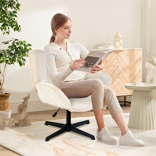 Foto 3 | Sillón Individual Gomyhome En Altura Ajustable 78-90cm Beige
