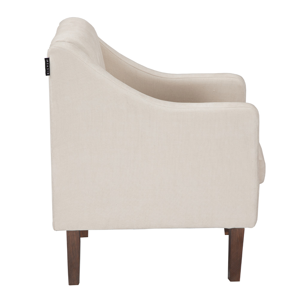 Foto 4 pulgar | Sillón Dicasa Milton Color Crema