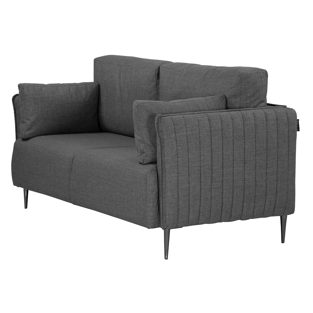 Foto 3 pulgar | Love Seat Dicasa Klint Gris Oscuro