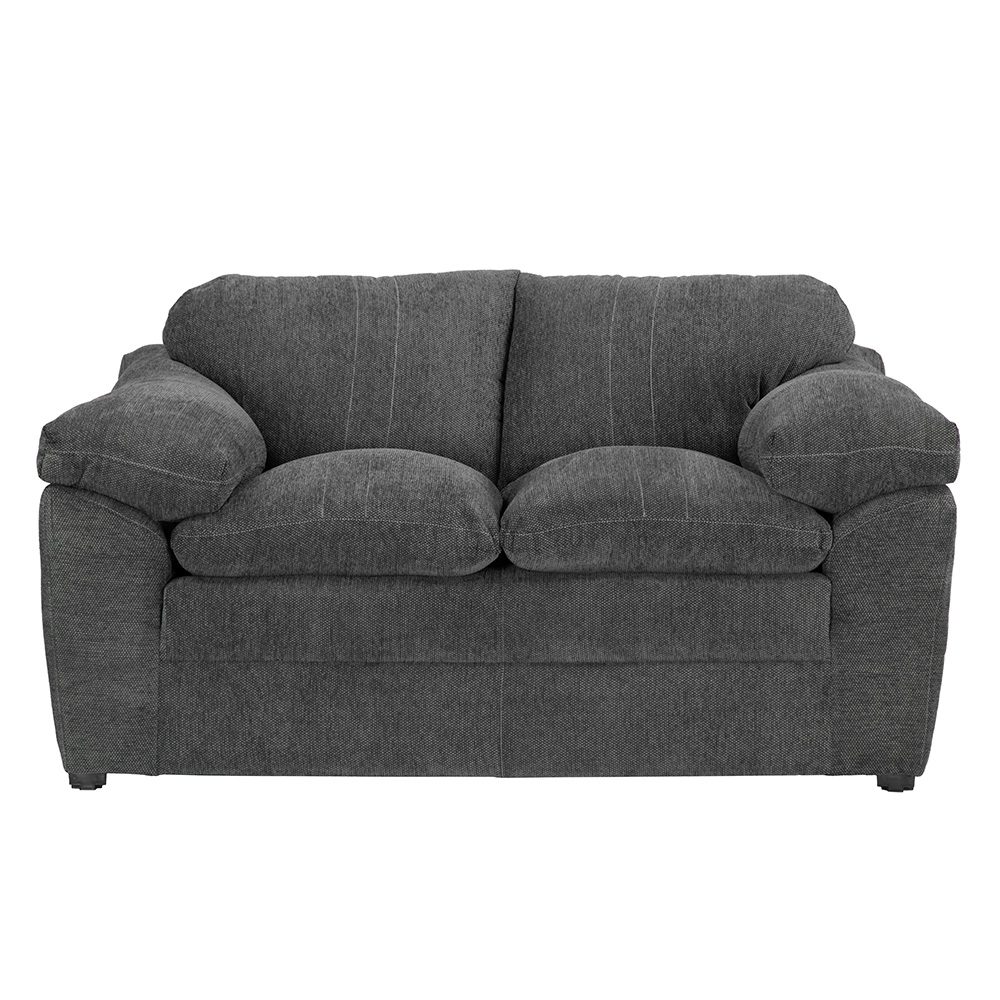 Foto 2 pulgar | Love Seat Dicasa Aston Gris Oscuro