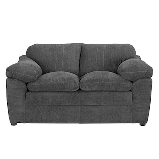 Foto 1 | Love Seat Dicasa Aston Gris Oscuro