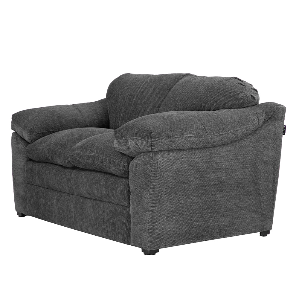 Foto 3 pulgar | Love Seat Dicasa Aston Gris Oscuro