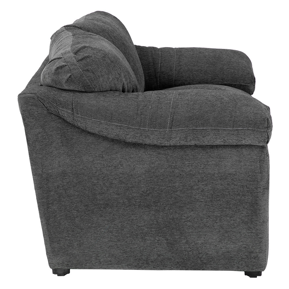 Foto 6 pulgar | Love Seat Dicasa Aston Gris Oscuro