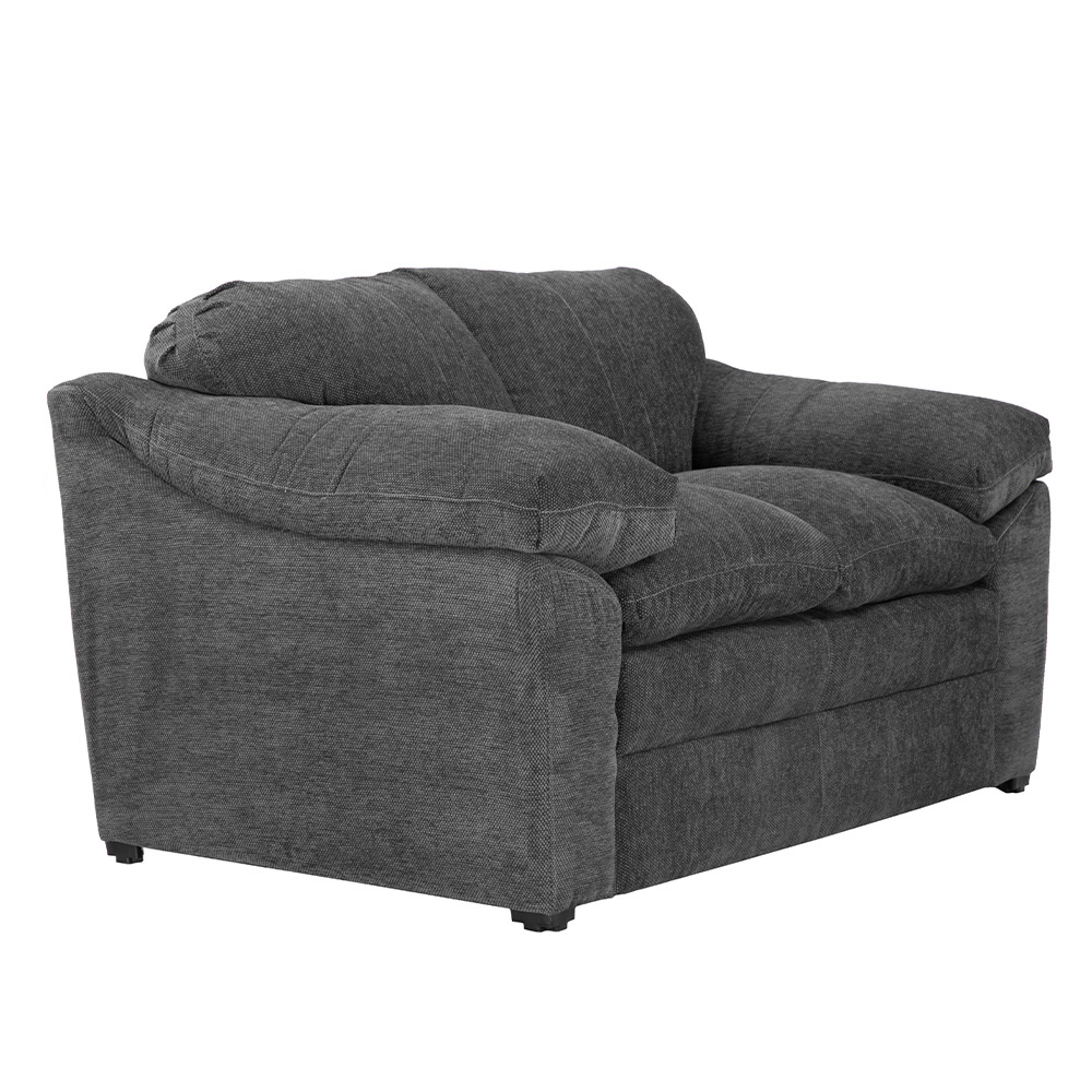 Foto 7 pulgar | Love Seat Dicasa Aston Gris Oscuro