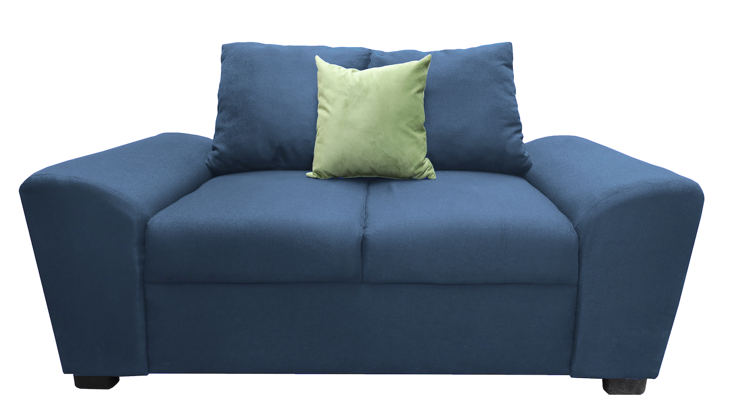 Love Seat El Bazar Store Islandia Lino Azul Marino 2 Plazas, Modular, Moderno, Sala