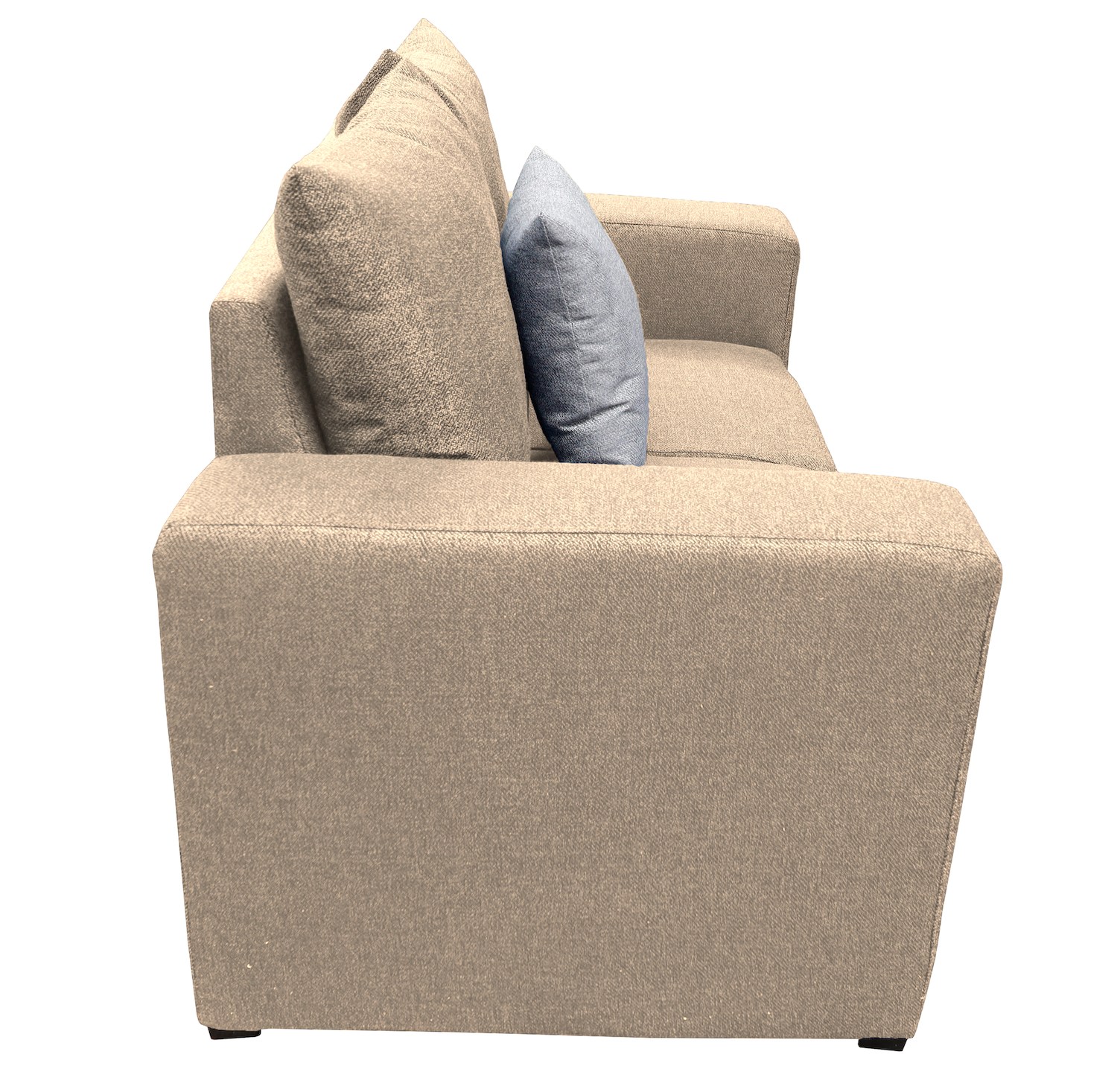 Foto 4 pulgar | Love Seat El Bazar Store Miami Lino Beige 2 Plazas, Modular, Moderno, Sala