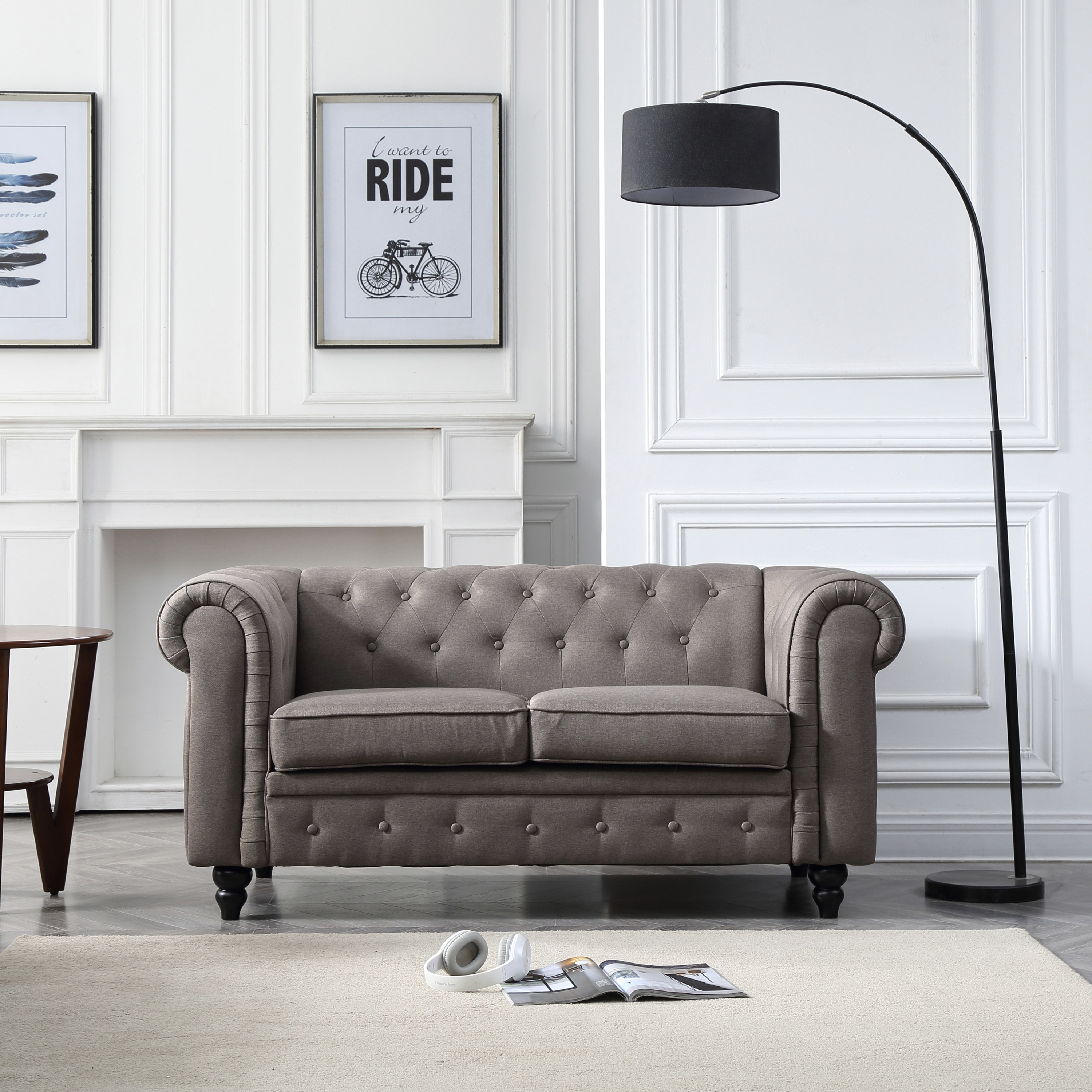 Foto 4 pulgar | Love Seat Easy Living Camdem Gris
