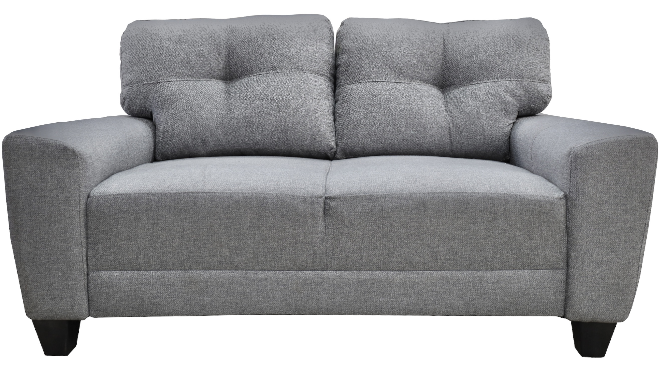 Foto 2 pulgar | Love Seat El Bazar Store Sidney Lino Gris Plata 2 Plazas, Modular, Moderno, Sala, Sofa