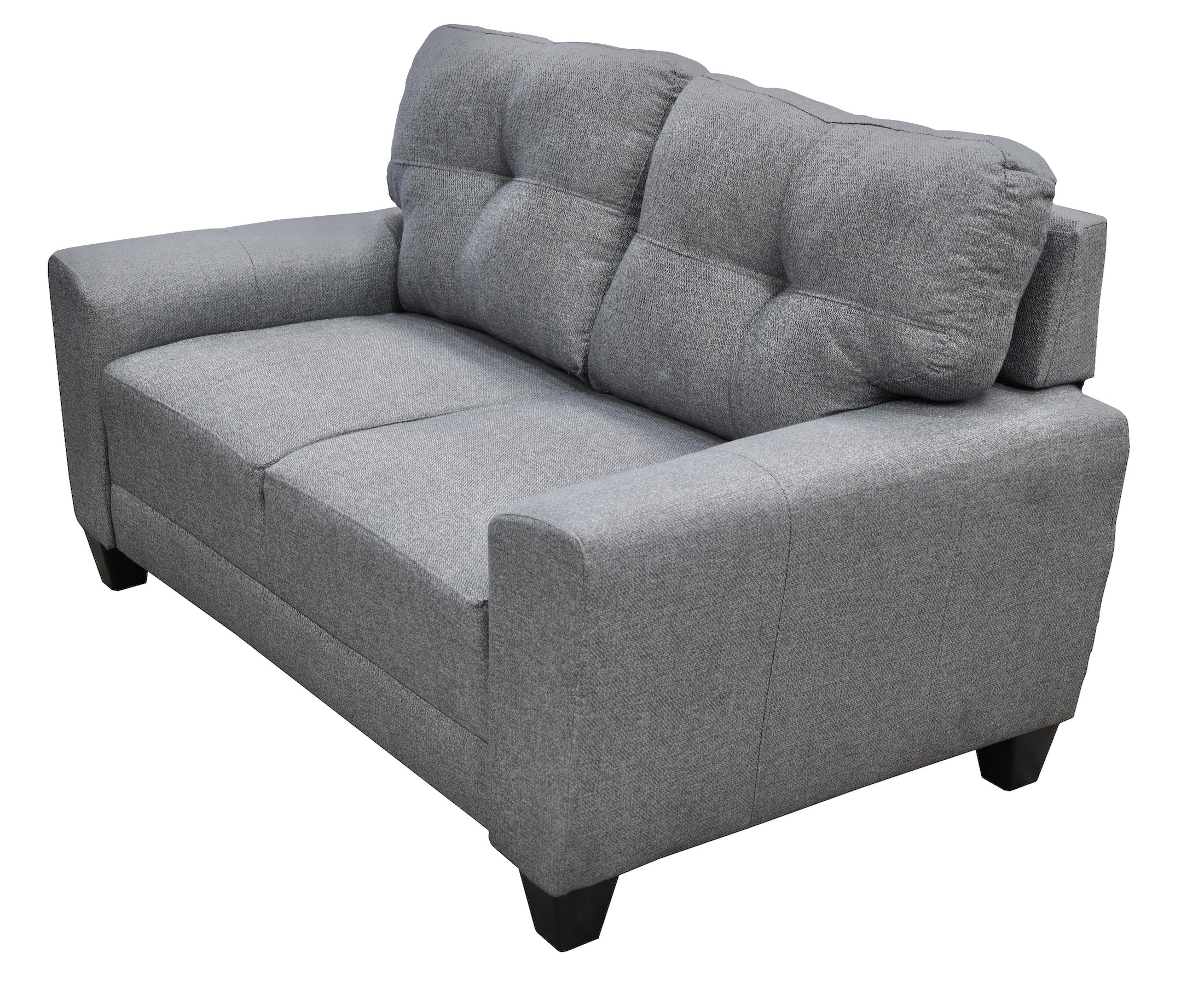 Foto 4 pulgar | Love Seat El Bazar Store Sidney Lino Gris Plata 2 Plazas, Modular, Moderno, Sala, Sofa