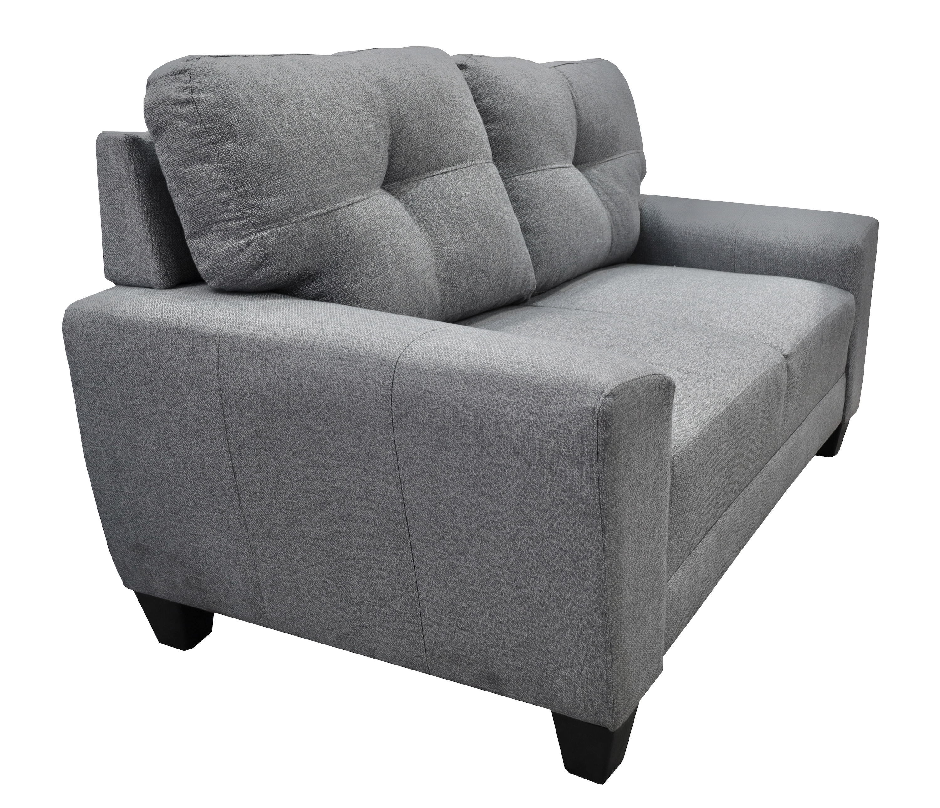 Foto 5 pulgar | Love Seat El Bazar Store Sidney Lino Gris Plata 2 Plazas, Modular, Moderno, Sala, Sofa