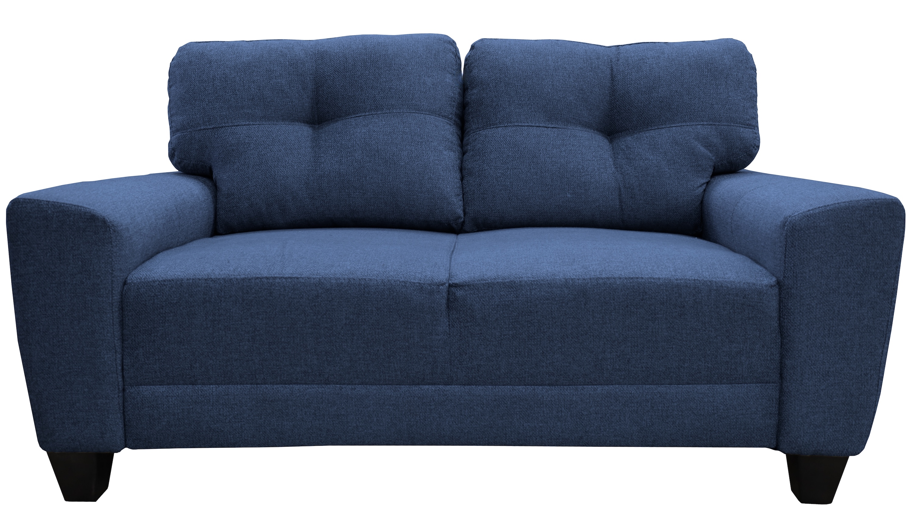 Foto 2 pulgar | Love Seat El Bazar Store Sidney Lino Azul Marino 2 Plazas, Modular, Moderno, Sala, Sofa