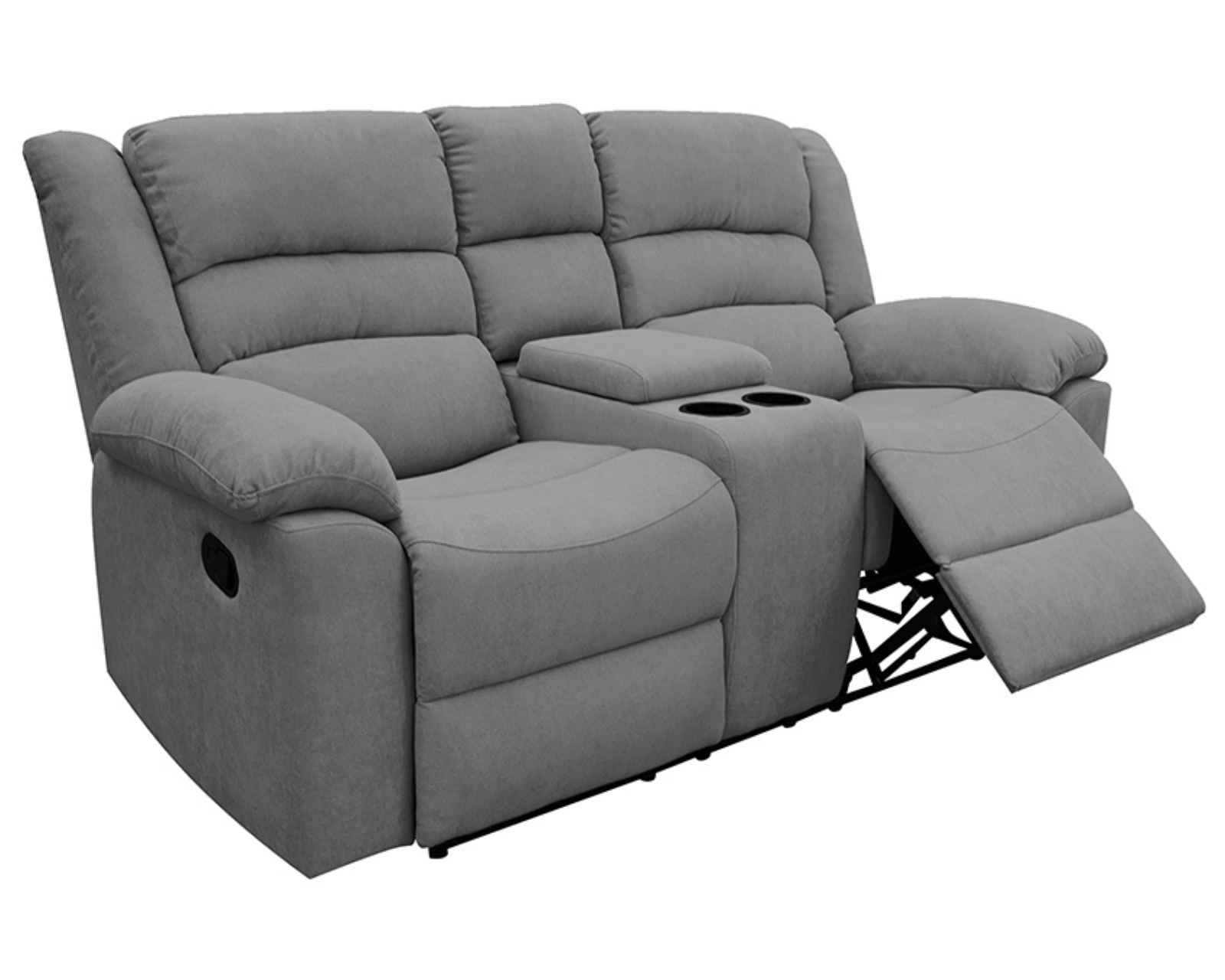 Foto 4 pulgar | Love Seat Denver Gris Oxford