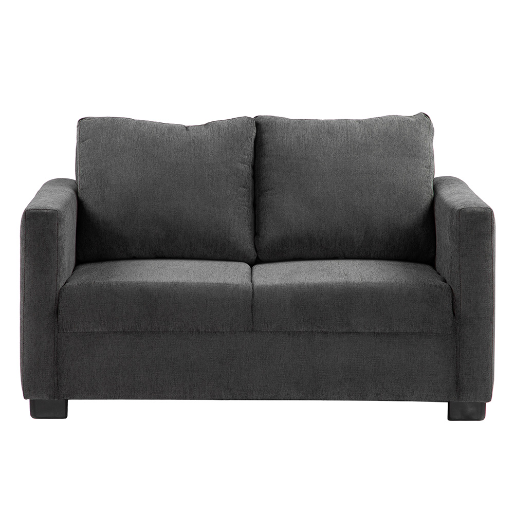 Foto 2 pulgar | Love Seat 2 Plazas Gales Gris Carbón