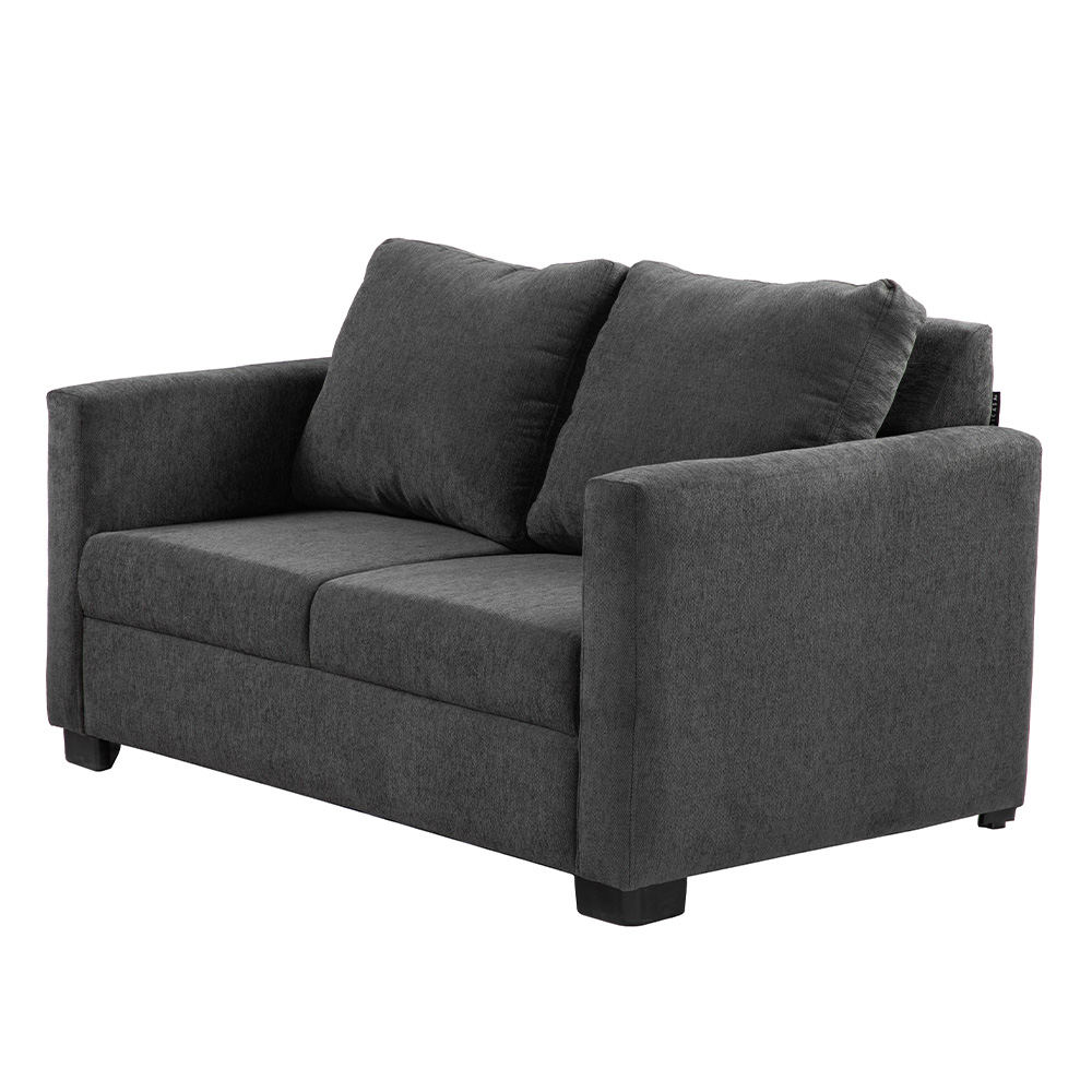 Foto 3 pulgar | Love Seat 2 Plazas Gales Gris Carbón