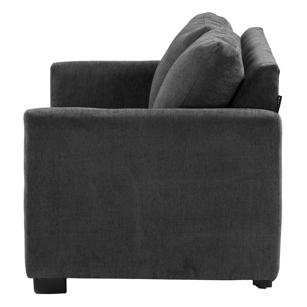 Foto 4 pulgar | Love Seat 2 Plazas Gales Gris Carbón