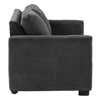 Foto 5 | Love Seat 2 Plazas Gales Gris Carbón