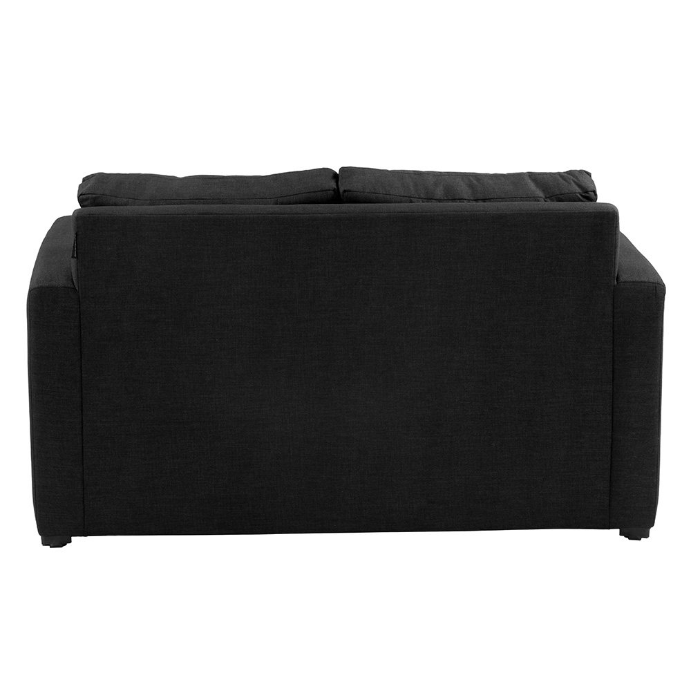 Foto 5 pulgar | Love Seat Dicasa 2 Plazas Gales Negro