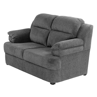 Foto 2 | Love Seat Trinity Kendra Color Gris Oscuro 2 Plazas