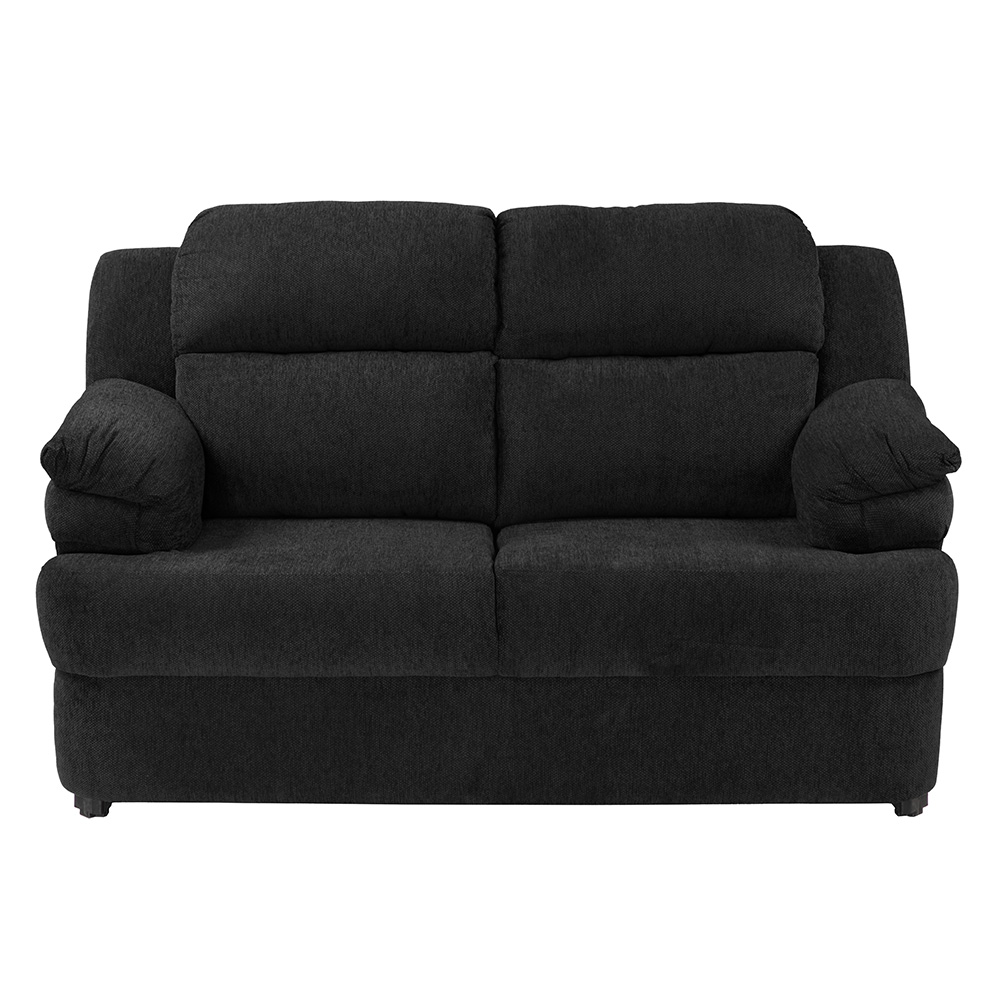 Foto 1 | Love Seat Trinity Kendra Color Negro 2 Plazas