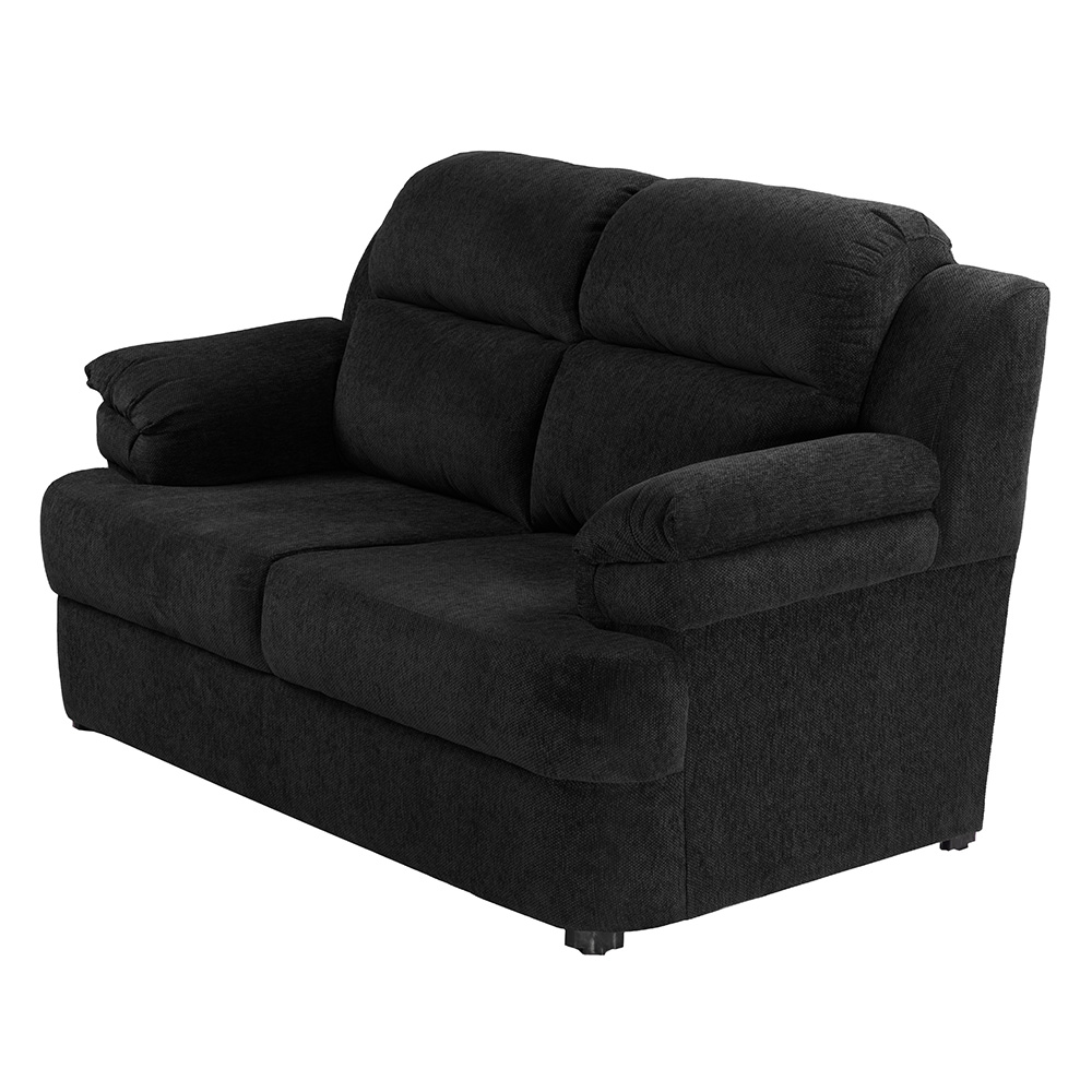 Foto 2 | Love Seat Trinity Kendra Color Negro 2 Plazas