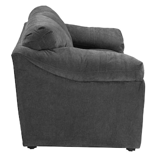 Foto 4 | Love Seat Dicasa Aston Color Gris Oscuro 2 Plazas