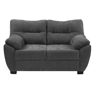 Foto 1 | Love Seat Dicasa Monza Color Gris Oscuro 2 Plazas