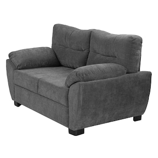 Foto 2 | Love Seat Dicasa Monza Color Gris Oscuro 2 Plazas