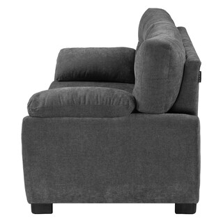 Foto 3 | Love Seat Dicasa Monza Color Gris Oscuro 2 Plazas