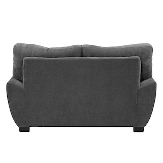 Foto 4 | Love Seat Dicasa Monza Color Gris Oscuro 2 Plazas