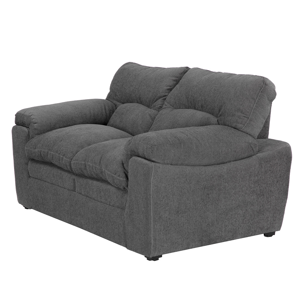 Foto 3 pulgar | Love Seat Trinity Cosmo Color Gris Oxford 2 Plazas
