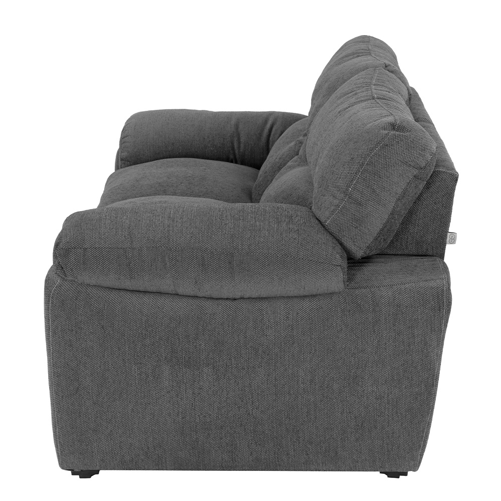 Foto 4 pulgar | Love Seat Trinity Cosmo Color Gris Oxford 2 Plazas