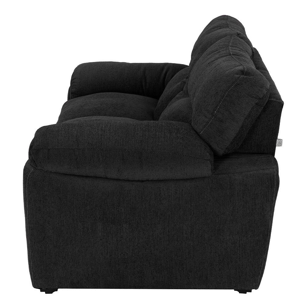Foto 3 | Love Seat Trinity Cosmo Color Negro 2 Plazas