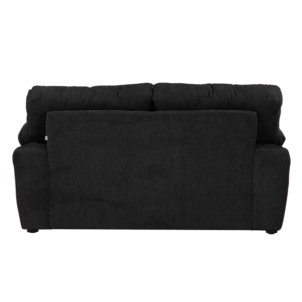 Foto 5 pulgar | Love Seat Trinity Cosmo Color Negro 2 Plazas