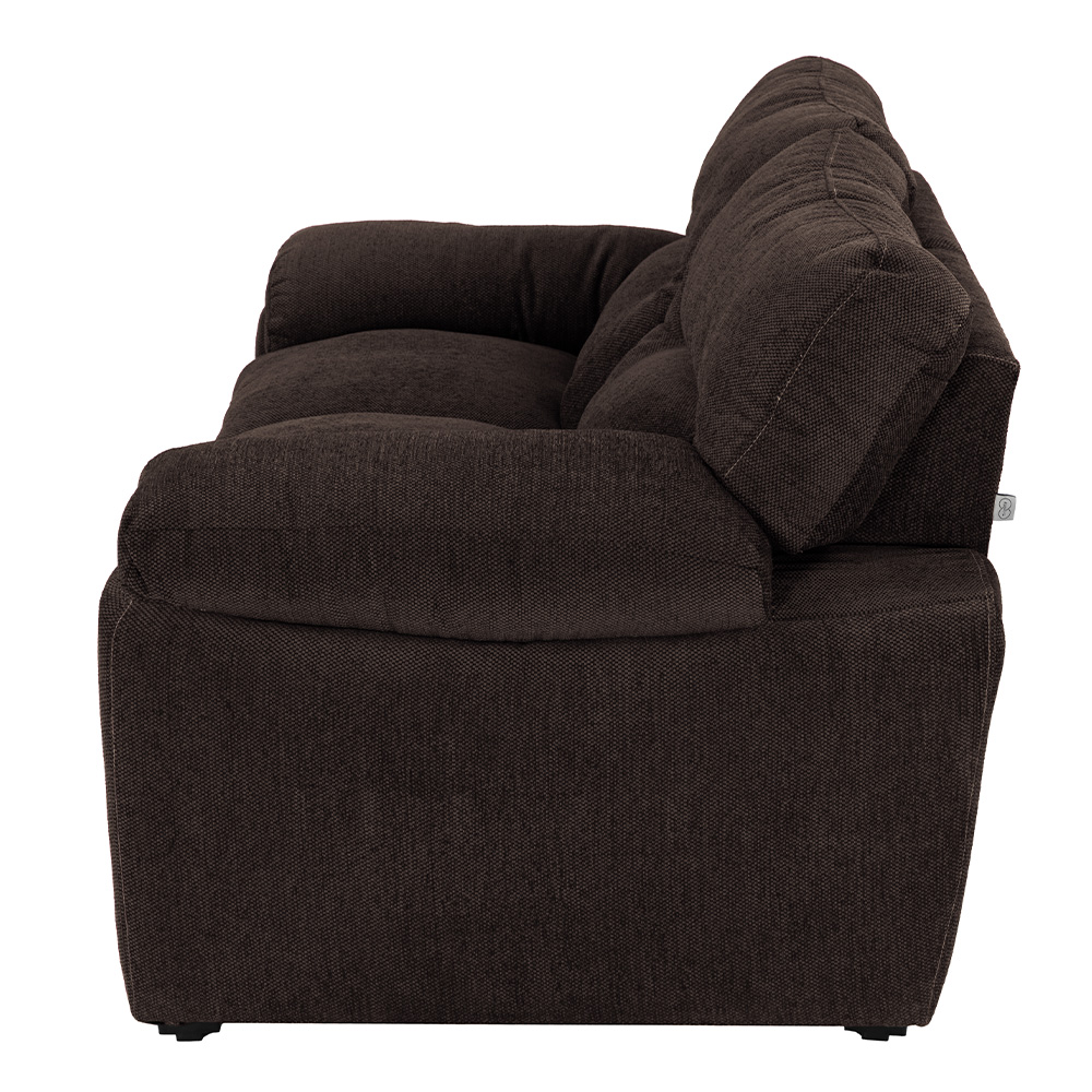 Foto 4 pulgar | Love Seat Trinity Cosmo Color Chocolate 2 Plazas