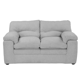Foto 1 | Love Seat Trinity Cosmo Color Plata 2 Plazas