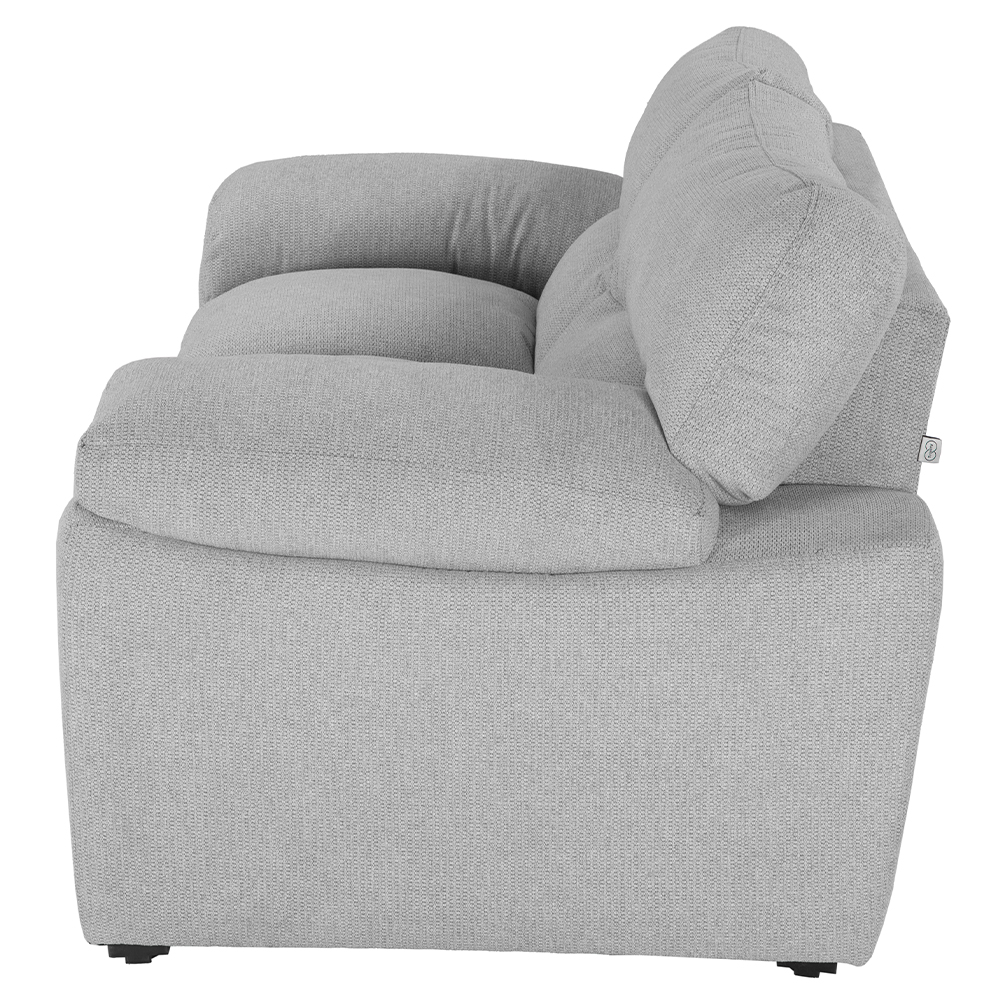Foto 4 pulgar | Love Seat Trinity Cosmo Color Plata 2 Plazas