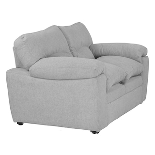 Foto 6 | Love Seat Trinity Cosmo Color Plata 2 Plazas