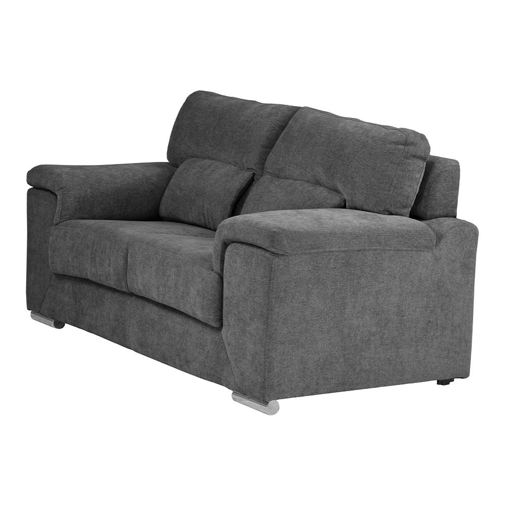 Foto 3 pulgar | Love Seat Trinity Kaizen Color Gris Oscuro