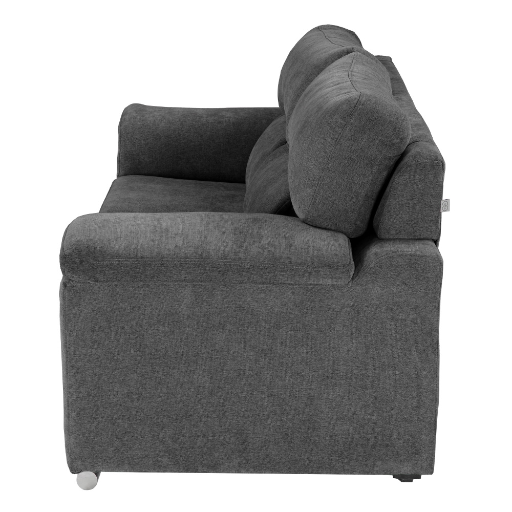 Foto 4 pulgar | Love Seat Trinity Kaizen Color Gris Oscuro