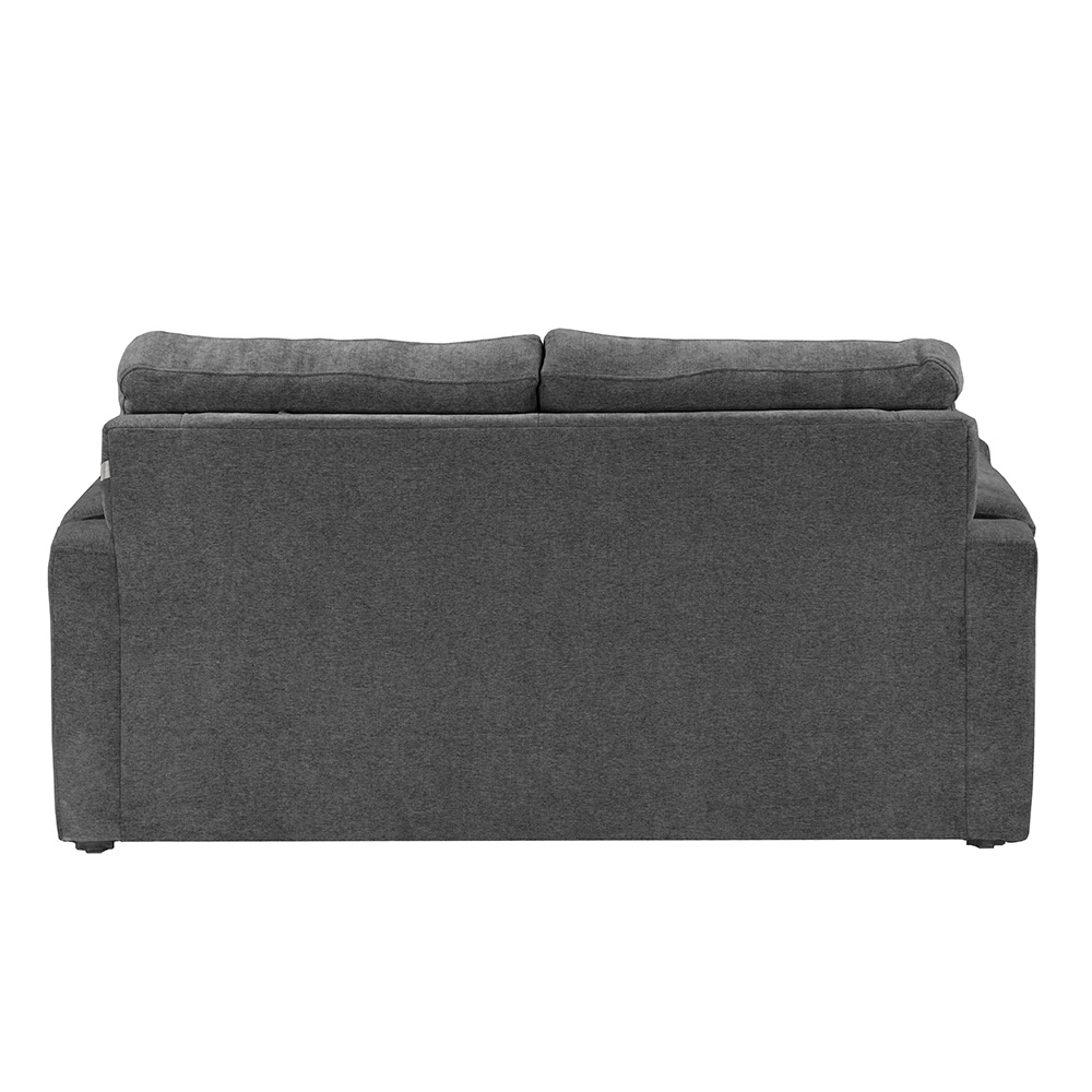 Foto 4 | Love Seat Trinity Kaizen Color Gris Oscuro