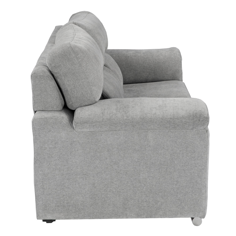 Foto 6 pulgar | Love Seat Trinity Kaizen Color Gris Plata