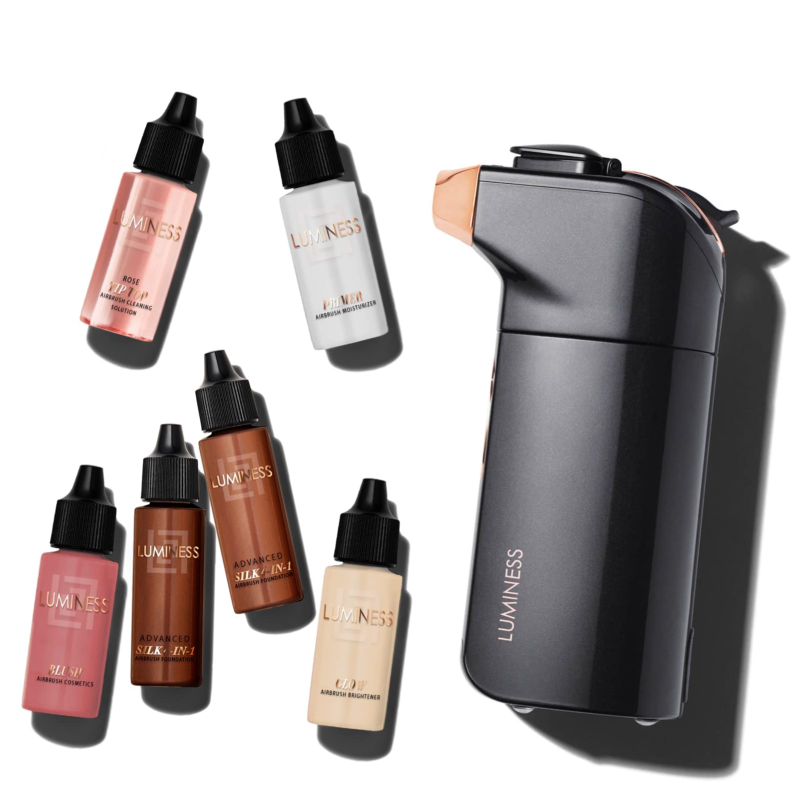 Foto 2 pulgar | Sistema De Maquillaje Con Aerógrafo Luminess Breeze Duo Con Kit De 9 Piezas - Venta Internacional.