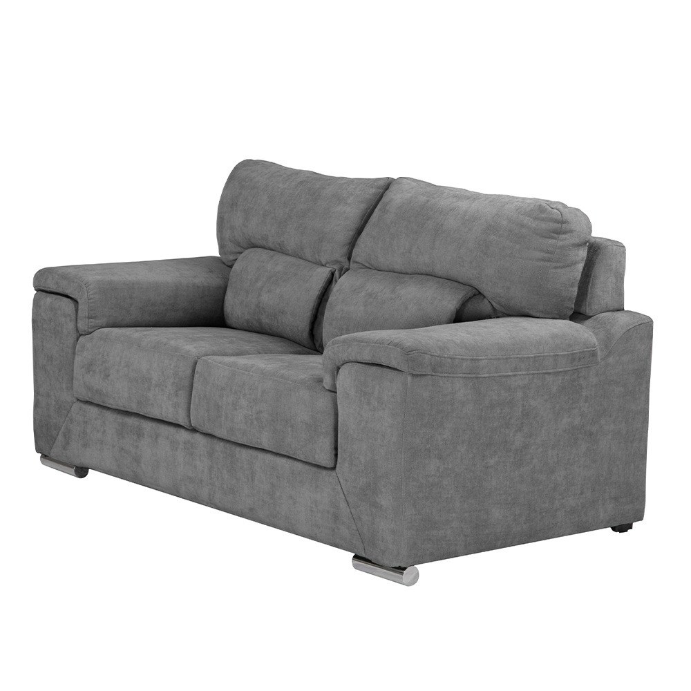 Foto 2 | Love Seat Trinity Kaizen Color Gris Oscuro 2 Plazas