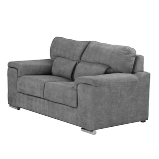 Foto 2 | Love Seat Trinity Kaizen Color Gris Oscuro 2 Plazas