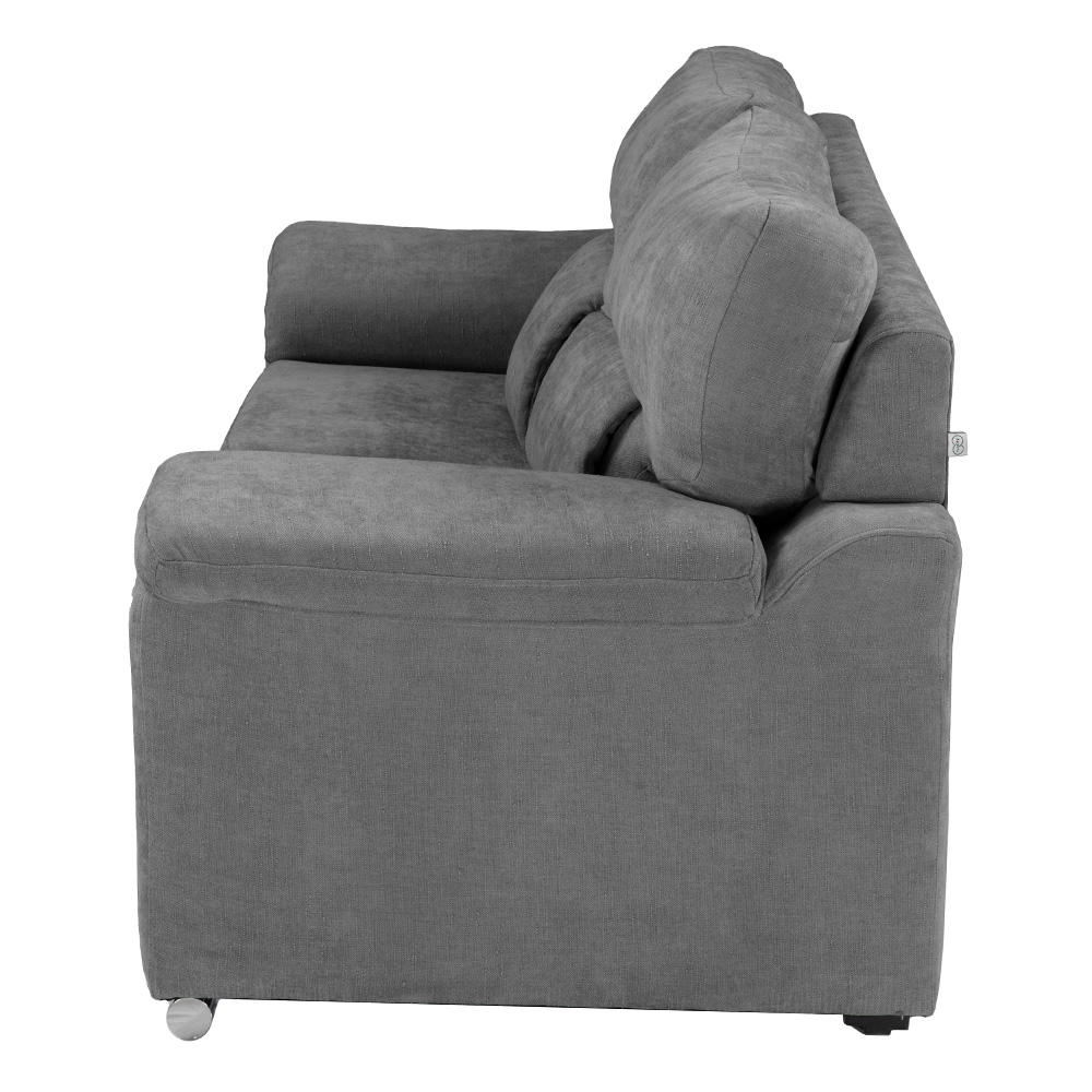 Foto 3 | Love Seat Trinity Kaizen Color Gris Oscuro 2 Plazas