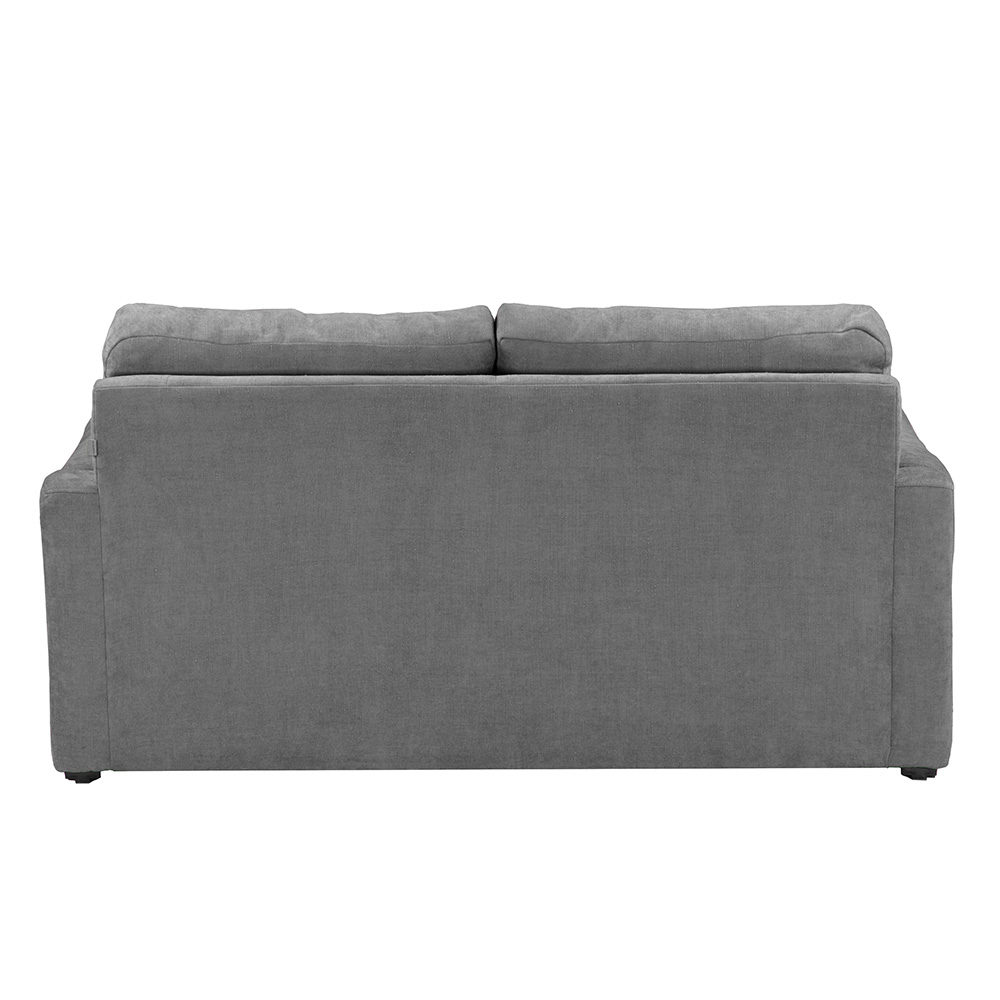 Foto 4 | Love Seat Trinity Kaizen Color Gris Oscuro 2 Plazas
